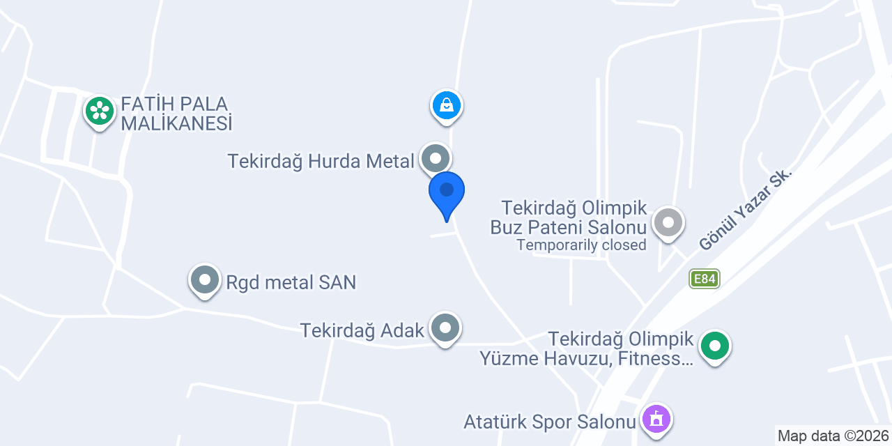 OKTAY METAL HURDA konumu