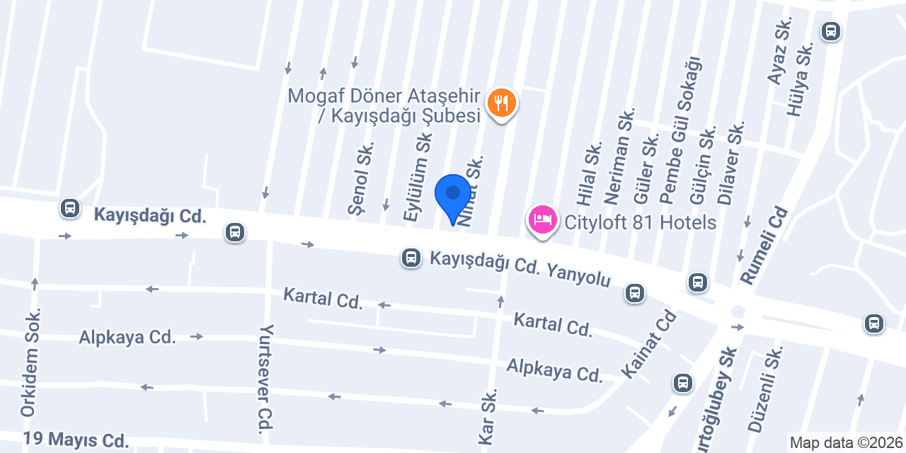 Chicken Project Ataşehir konumu