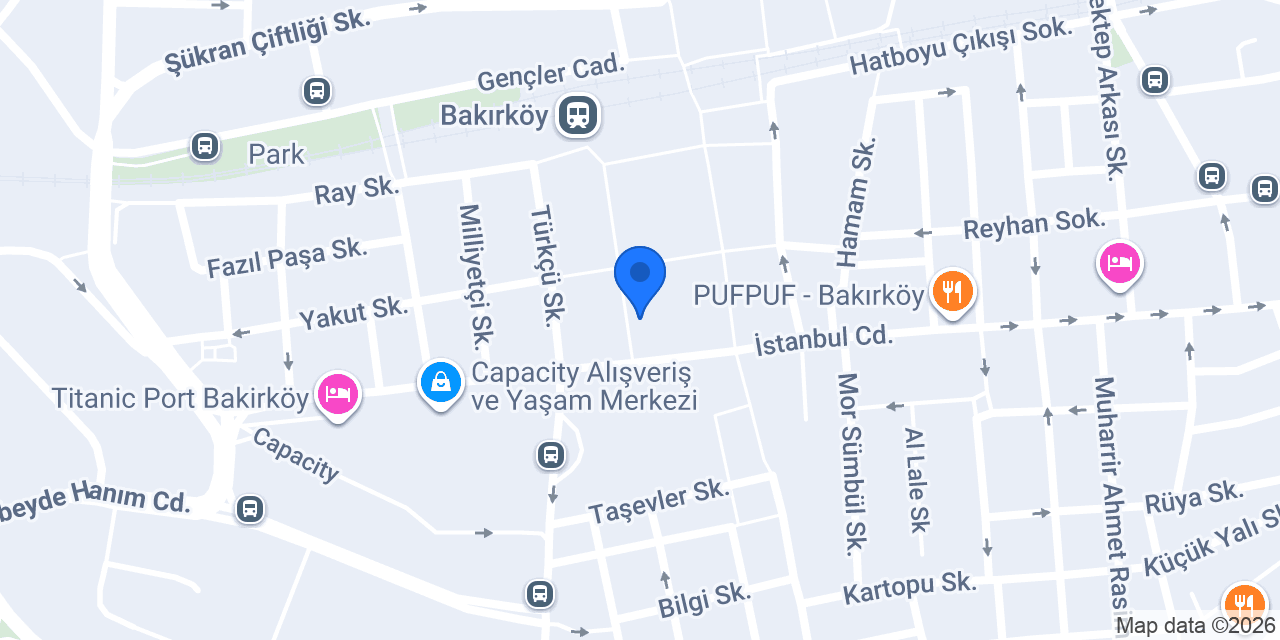 British Time Bakırköy İngilizce Kursu konumu