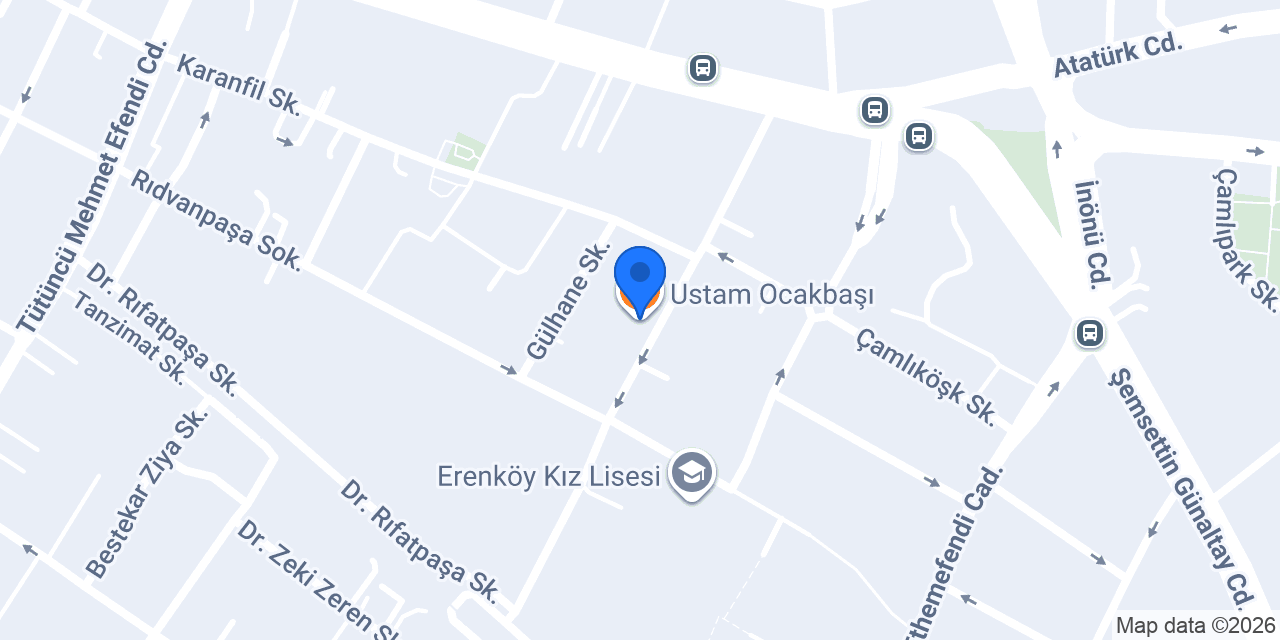 Ustam Ocakbaşı konumu
