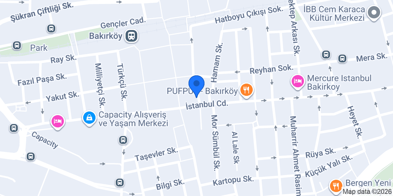 Copper Cafe Bakırköy konumu