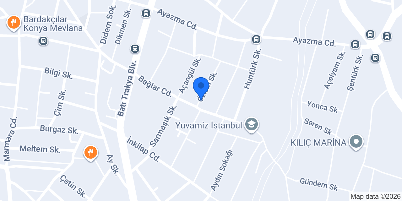 Suit Duş konumu