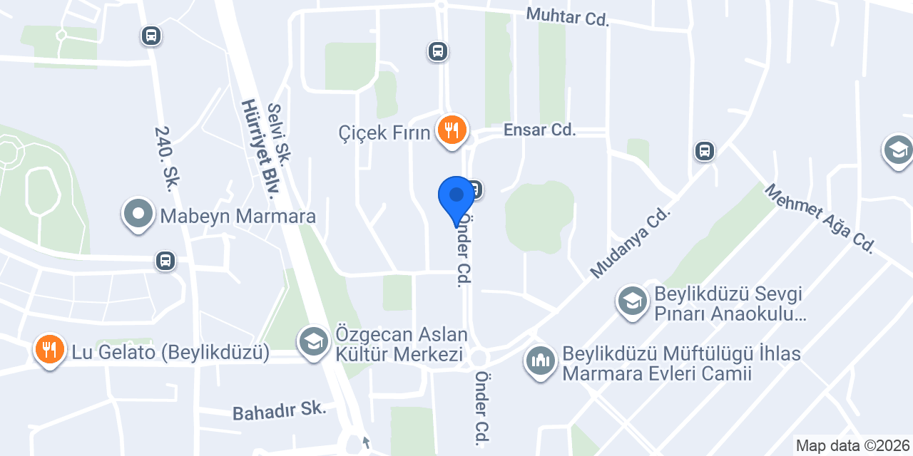 Çiçek Plus konumu