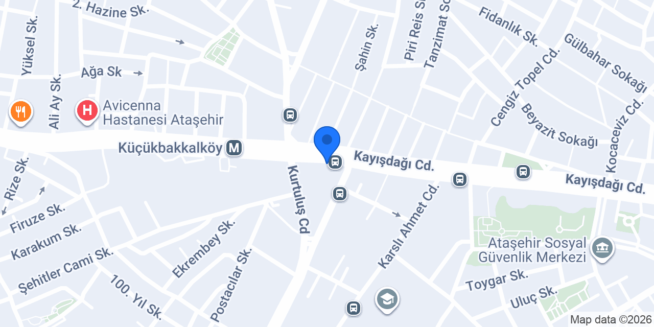 Çiçeksepeti konumu