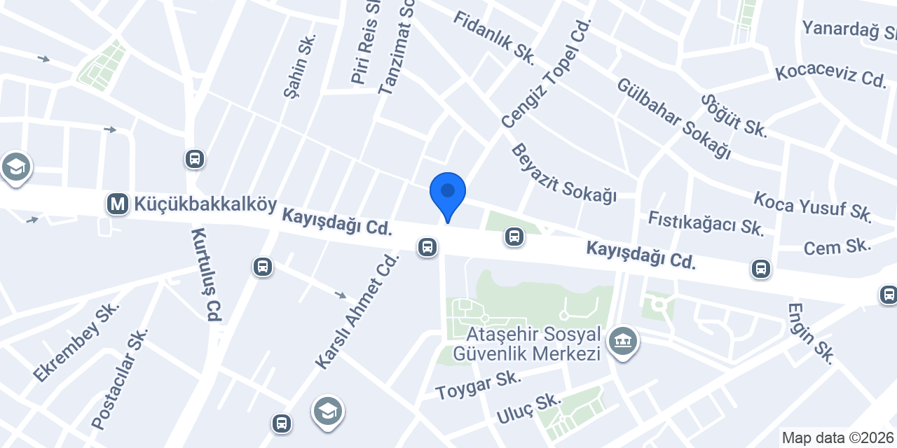 Kurtuluş Ataşehir (Farsça) konumu
