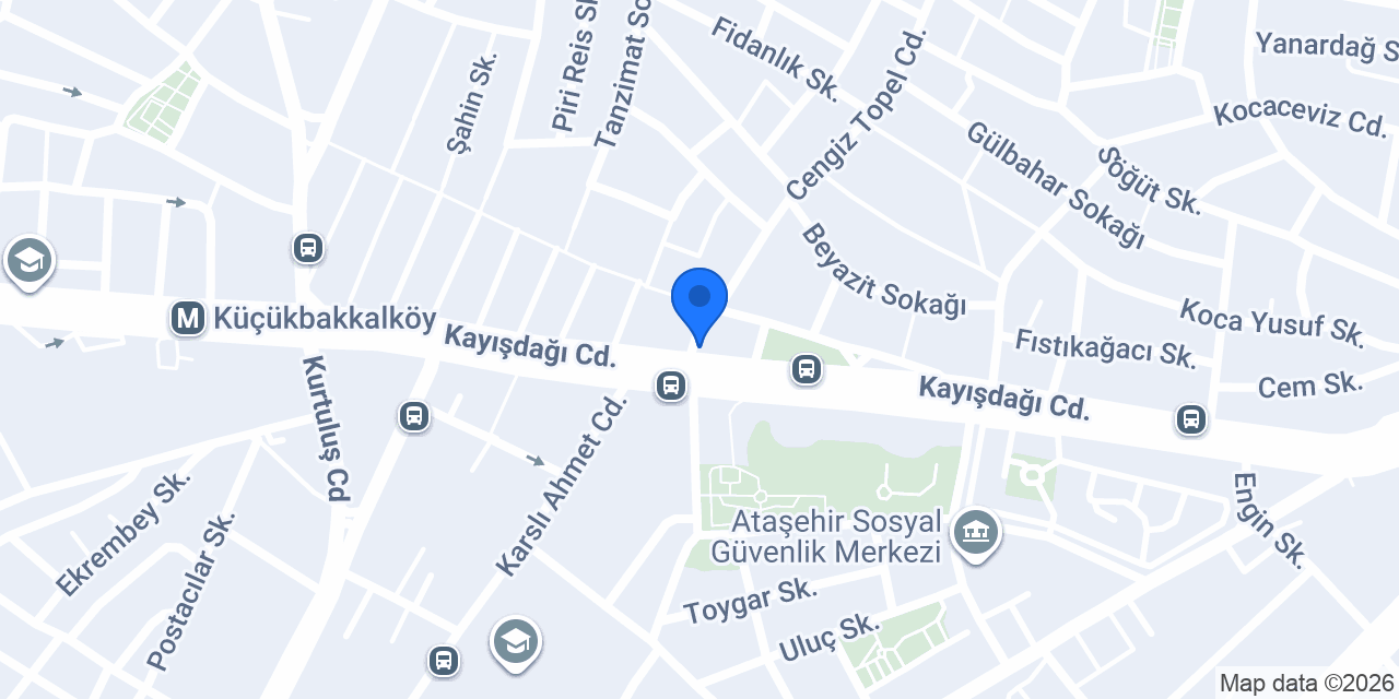 Yeni Umut Kilisesi konumu