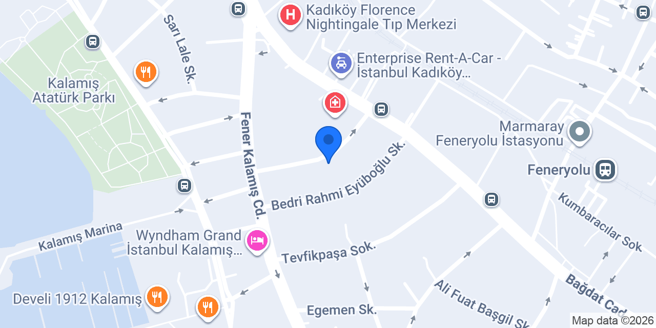 HospiVet Veteriner Kliniği konumu