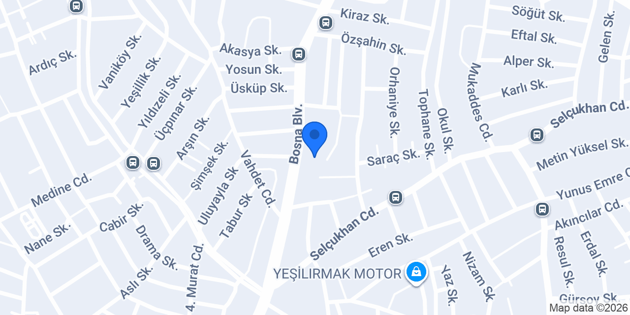 Saloon Uğur konumu