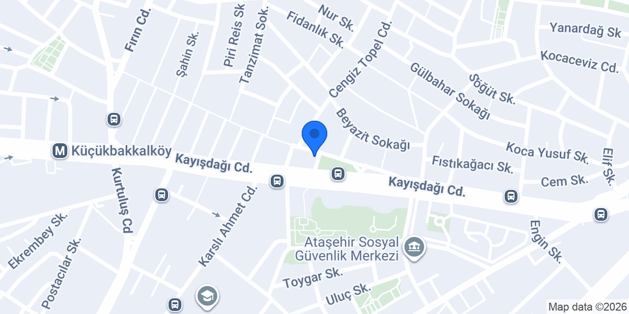 Caddee Bayan Kuaförü konumu