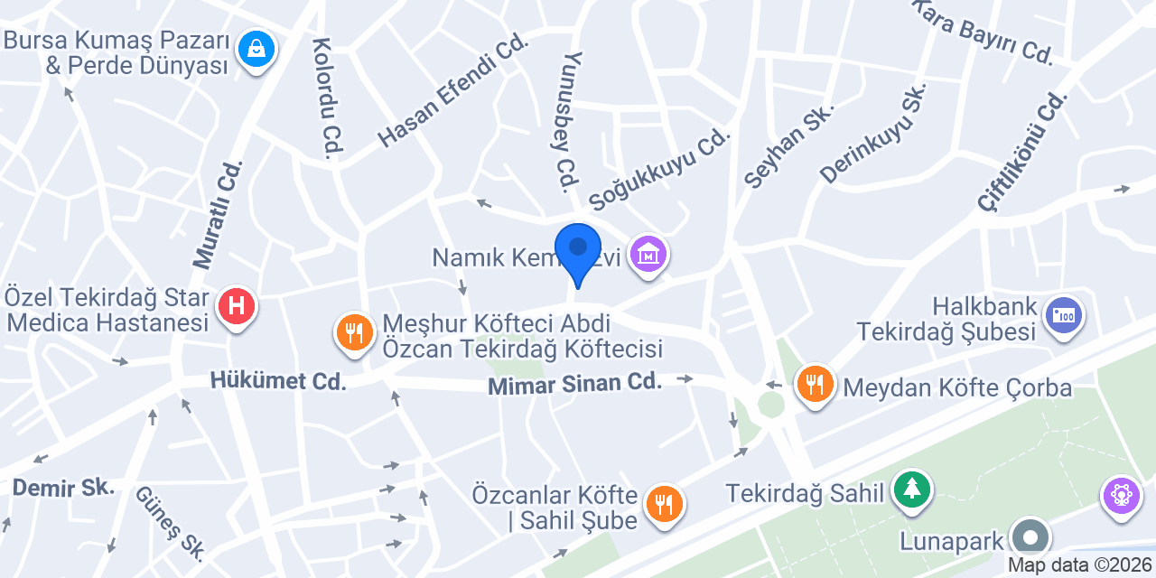 Edu Vizyon Yurtdışı Eğitim Danışmanlığı Tekirdağ konumu