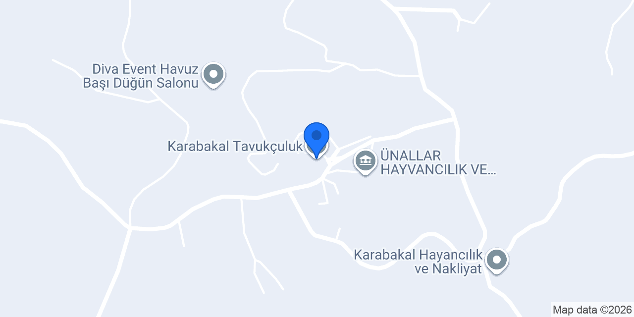 Karabakal Tavukçuluk konumu