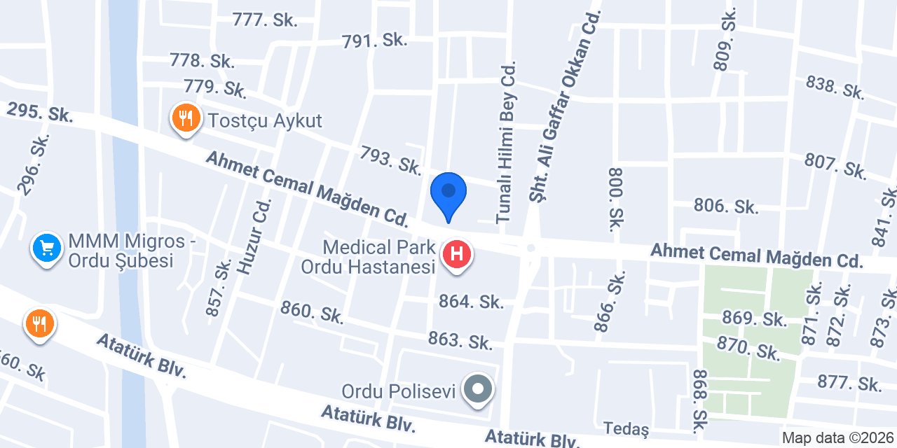 Güler Optik konumu