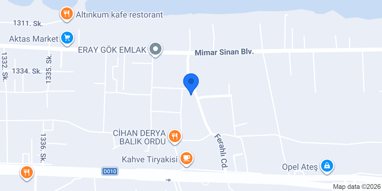 PMOS ENDÜSTRİYEL konumu