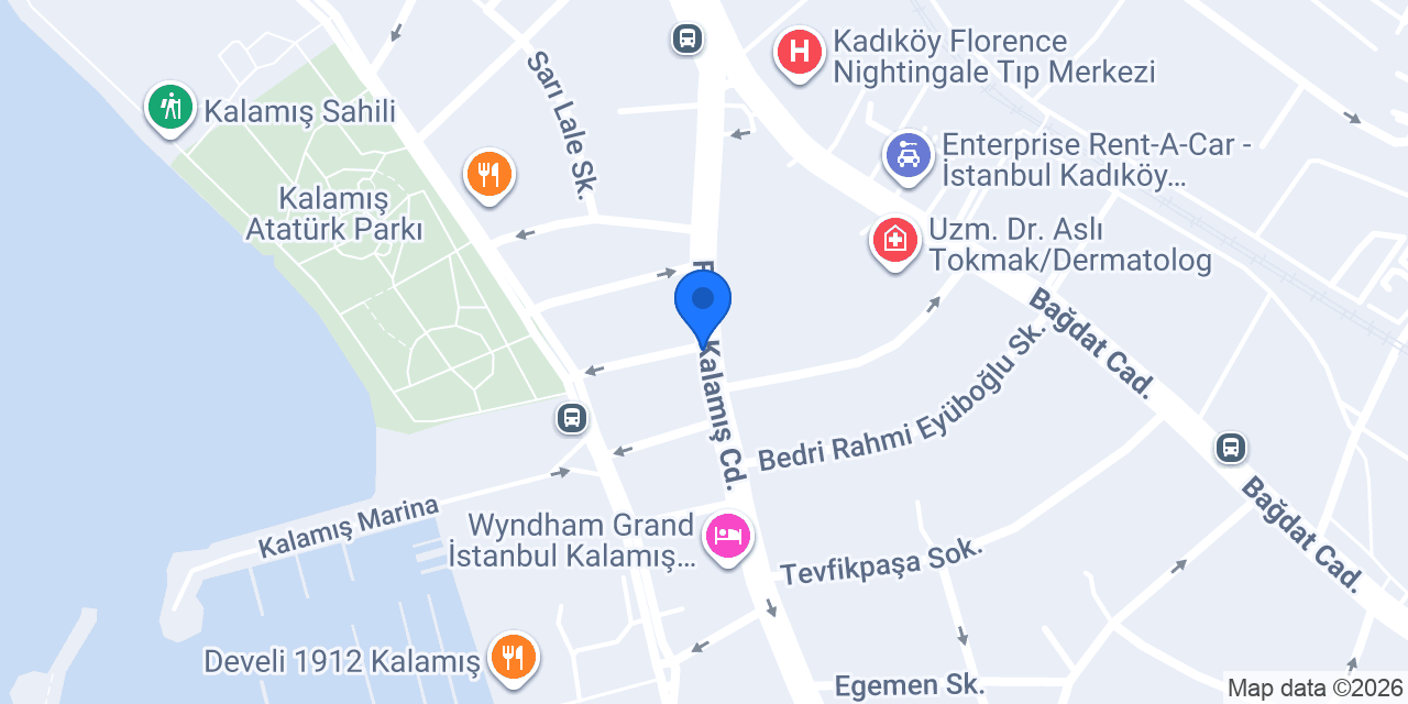 Şebnem İnce Pilates Studio konumu