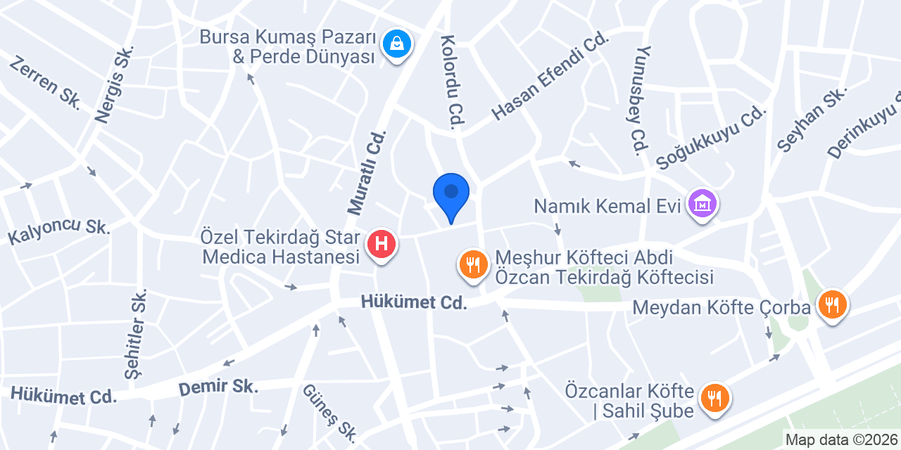 Doğa Akvaryum & Petshop Tekirdağ konumu