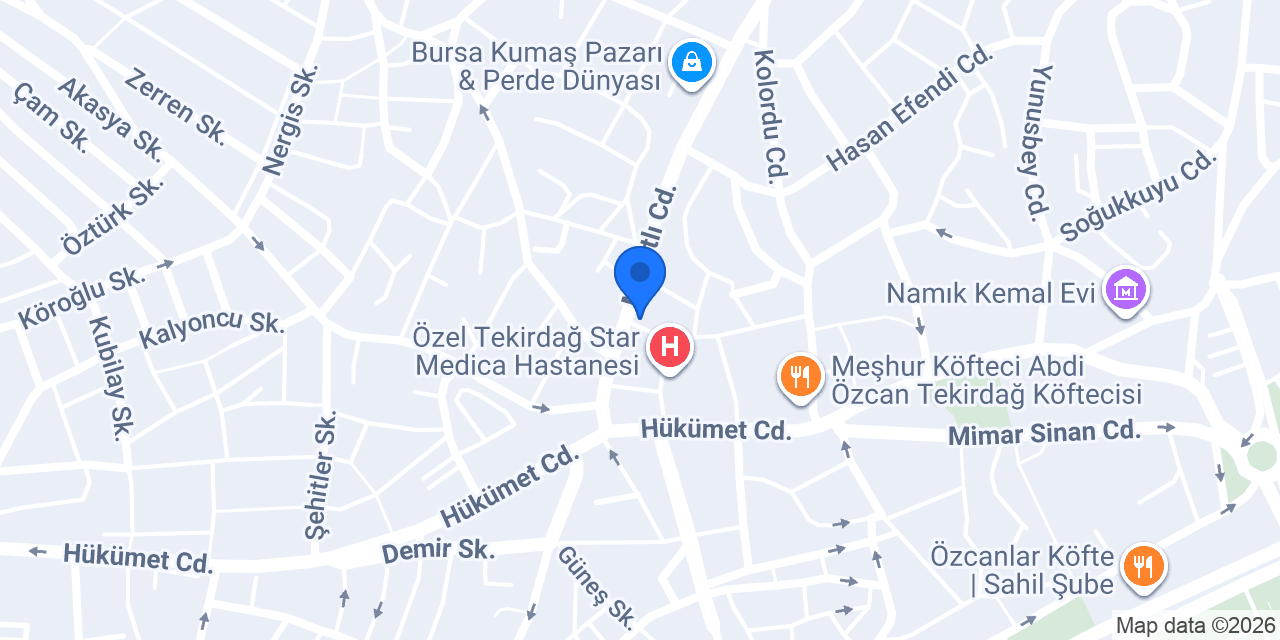 Tekirdağ Lahmacun & Pide Salonu konumu