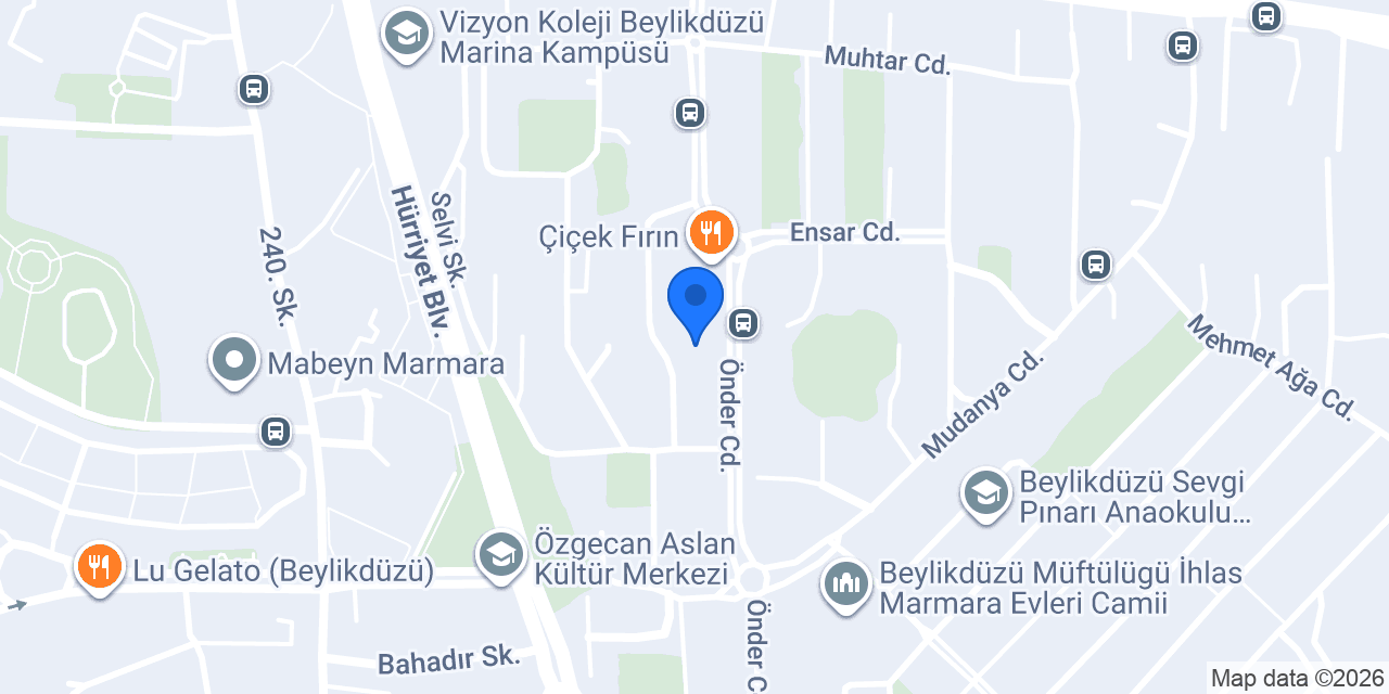 Hk Çeyiz Evi konumu