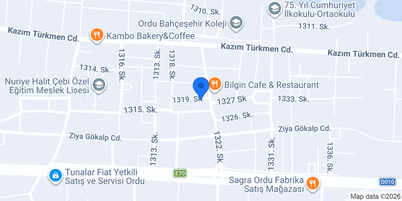 Fatih Erkek Kuaförü konumu