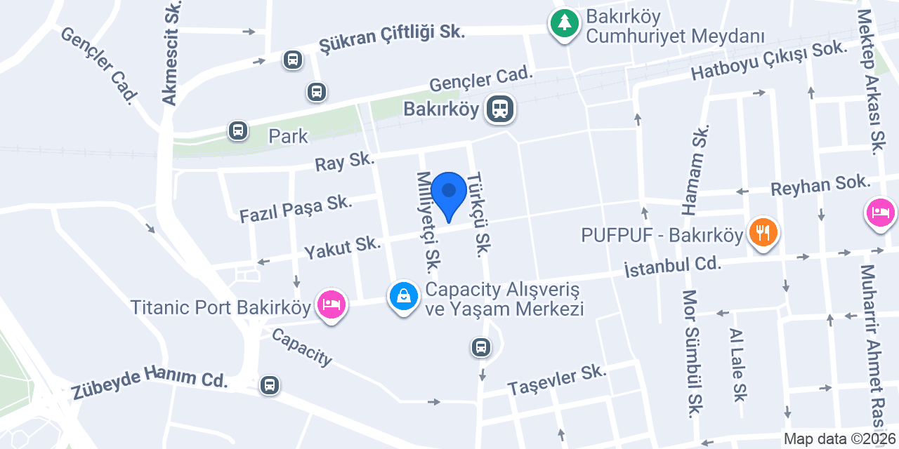 Gurmania Bakırköy konumu