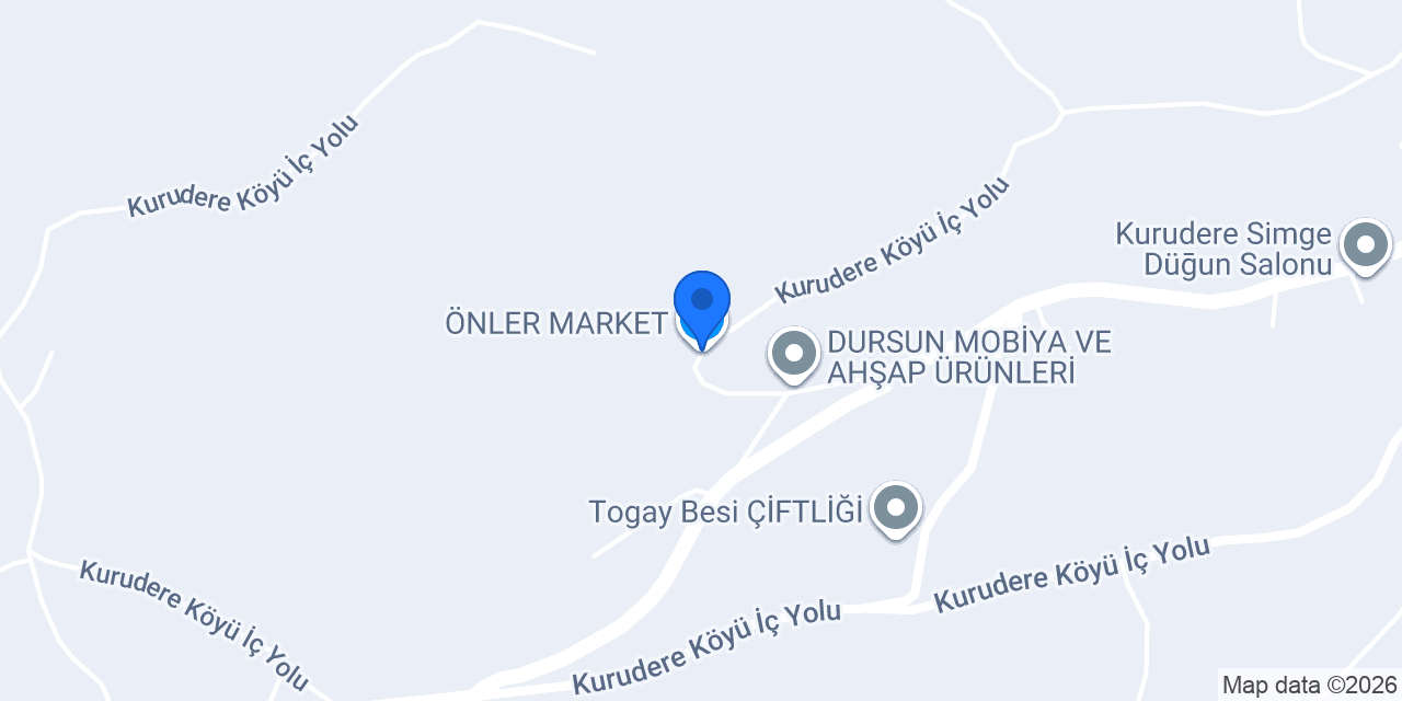 ÖNLER MARKET konumu