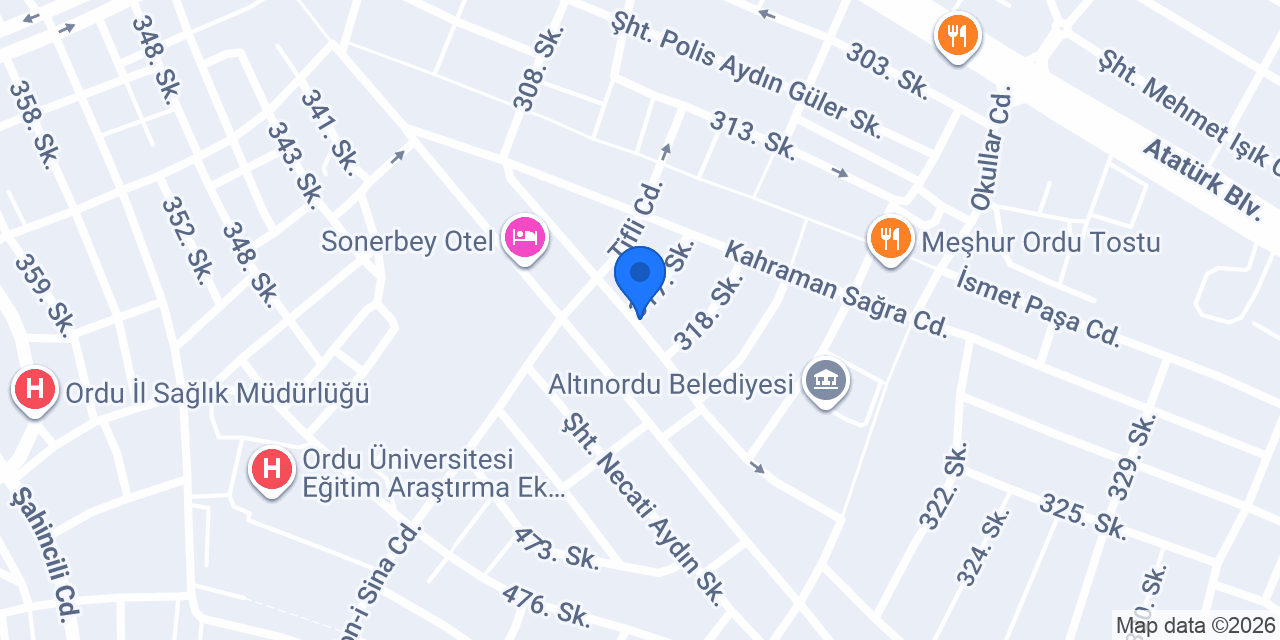 MODA TERZİ konumu