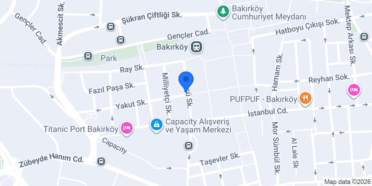Akın Dil Bakırköy-Exclusive konumu