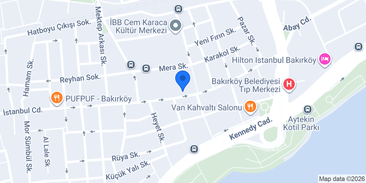 Akdeniz Cafe konumu