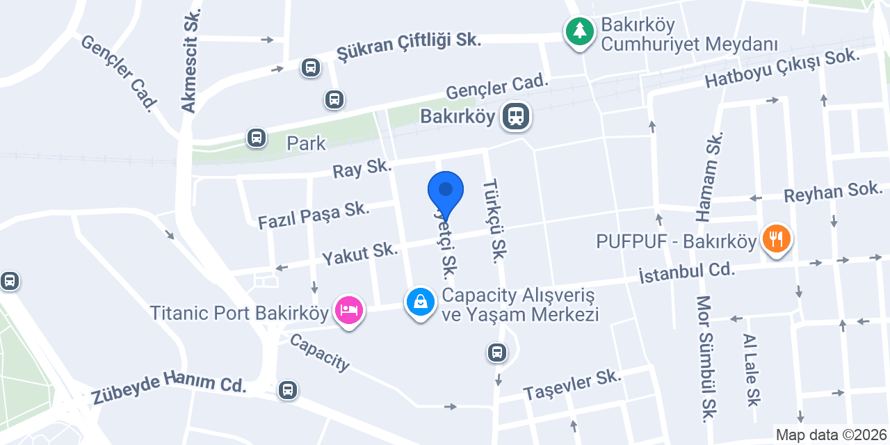 İyb Bubble Waffle Bakırköy konumu