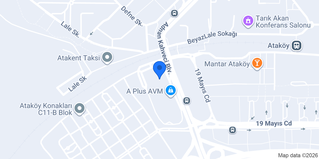 Eczane Pharm Ataköy konumu