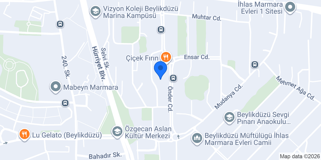 Uzel İnşaat Yapı Dekorasyon konumu
