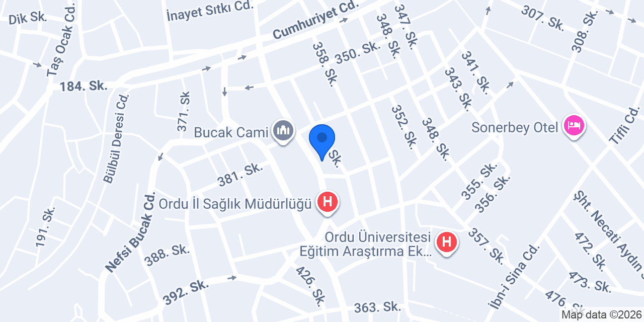 DUMAN PREFABRİK KONTEYNER ORDU konumu