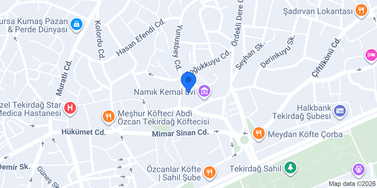 Dişhekimi Tolga Kutal konumu