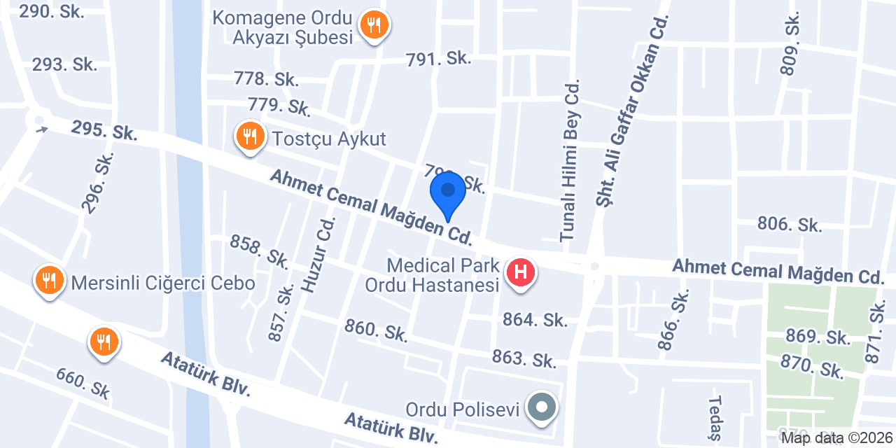 Rumeli Tavukçusu Ordu konumu