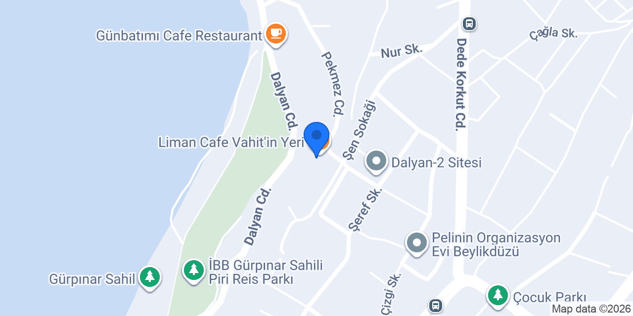 Liman Cafe Vahit'in Yeri konumu