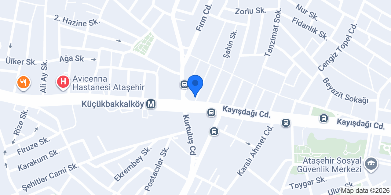 Uçar Sürücü Kursu konumu