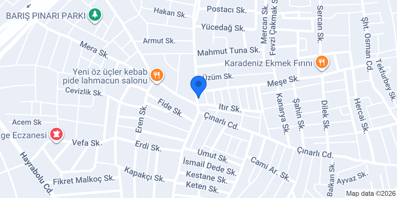 ABİŞ ET ÜRÜNLERİ konumu