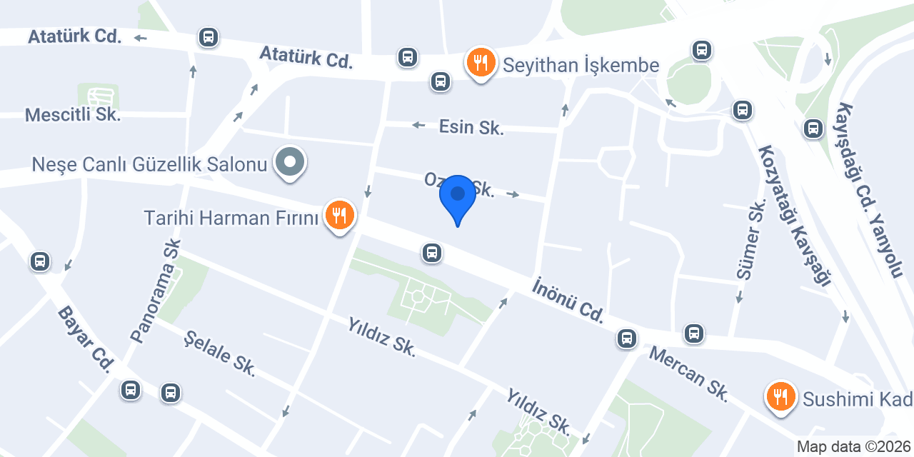 Cadde Trend Kuaför konumu