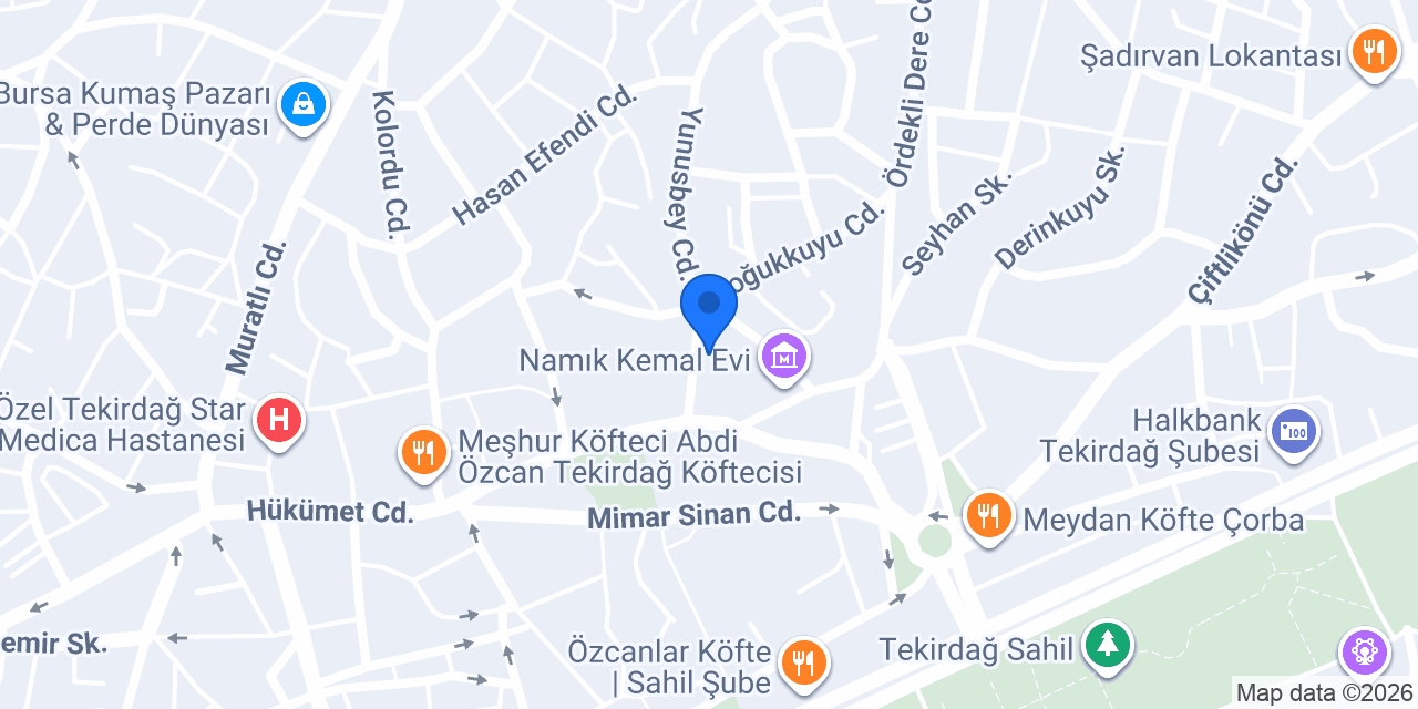 Gaziantep Hanzade Baklavacısı konumu