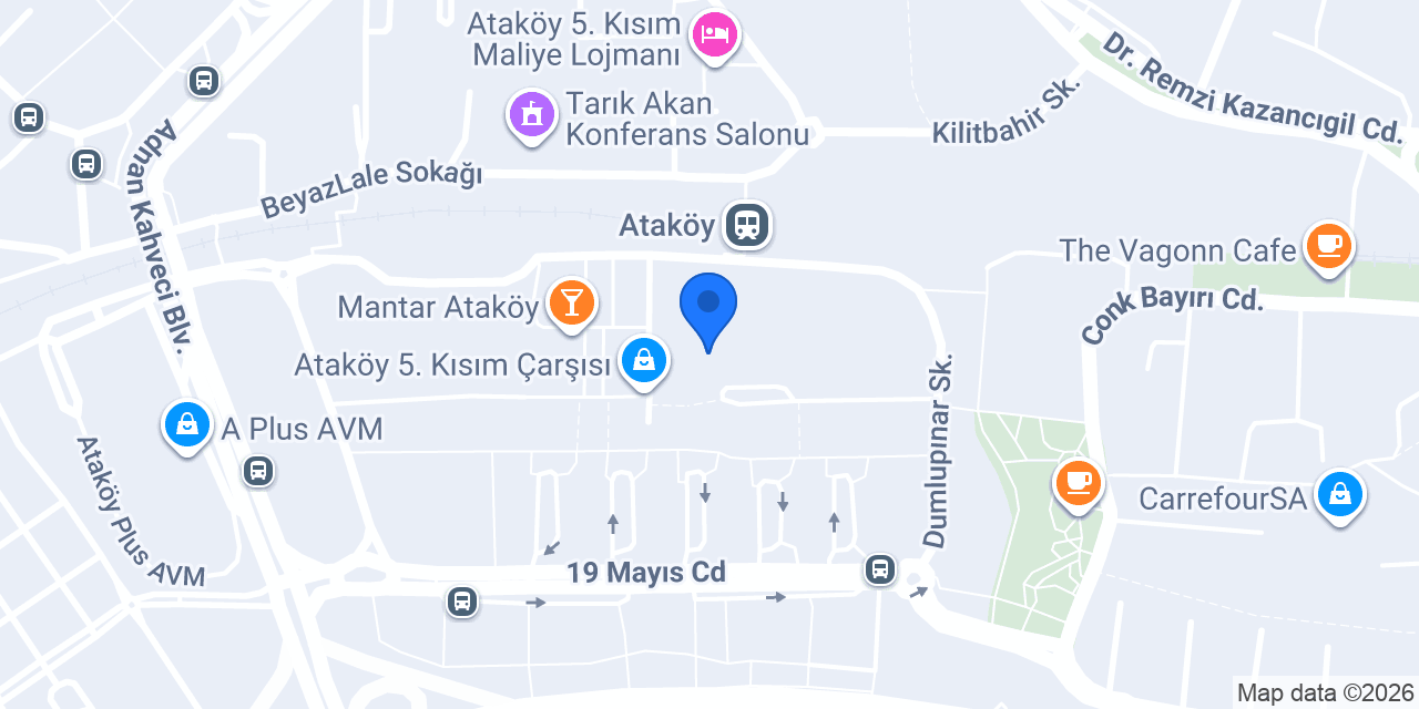 Trend Coffee Ataköy konumu