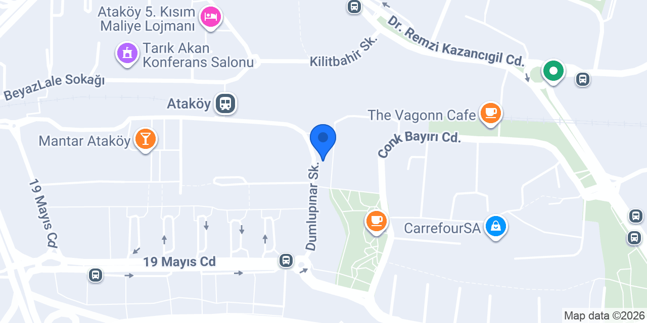 Ataköy Sağlık Merkezi konumu