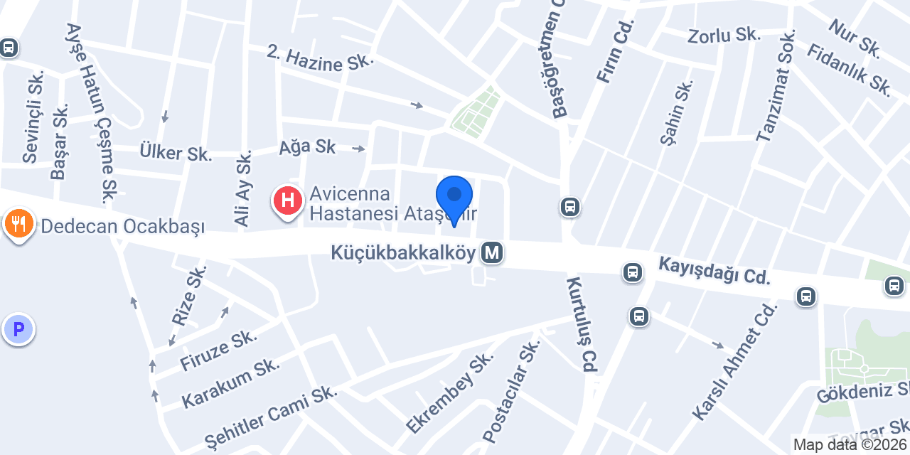 Eren Diş Kliniği konumu