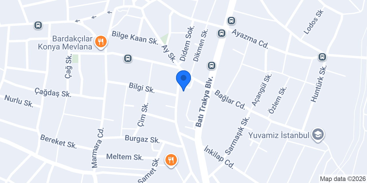 AZS Hediyelik Kutu konumu