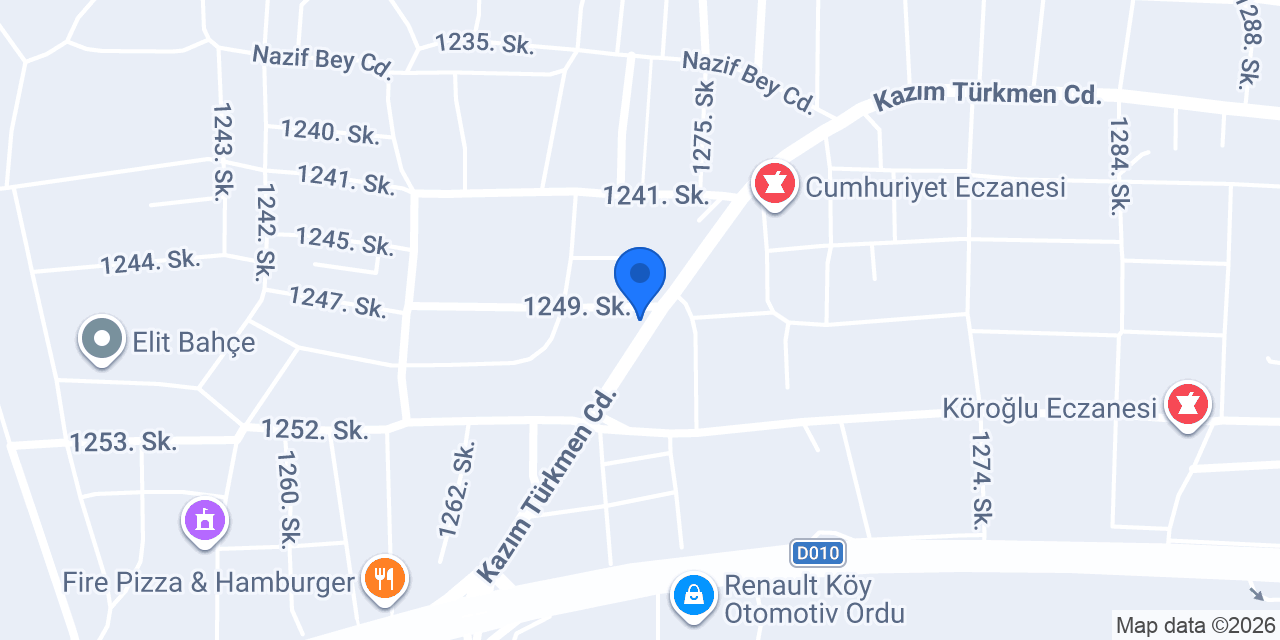 Ada Simit Cumhuriyet konumu