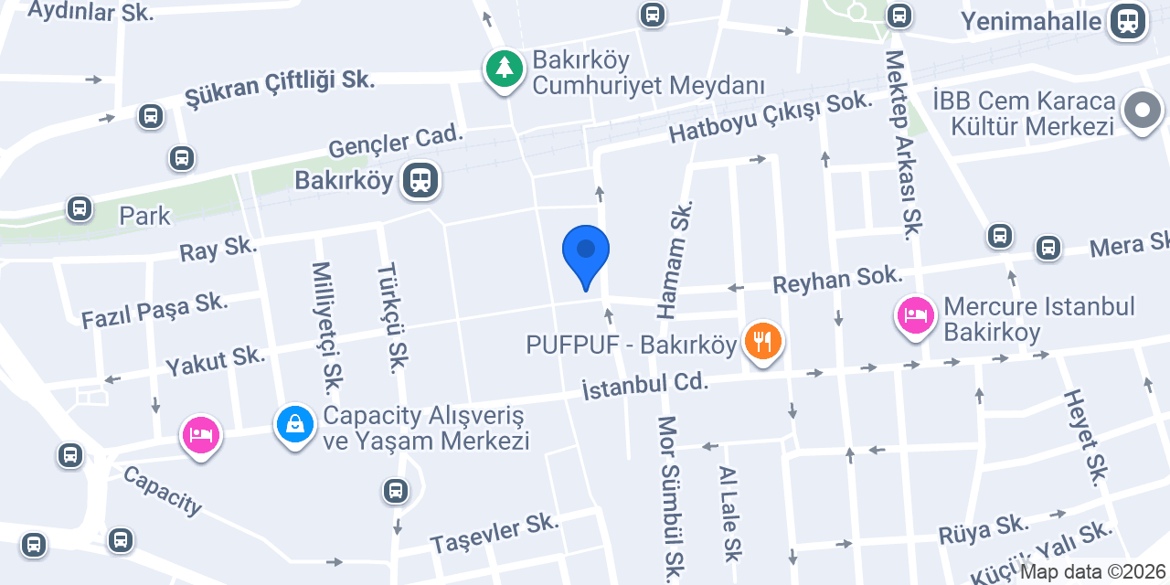 TEB Bakırköy Şubesi konumu