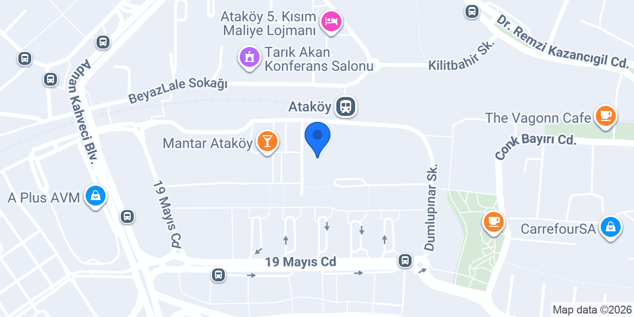 Ataköy Simit Evi konumu