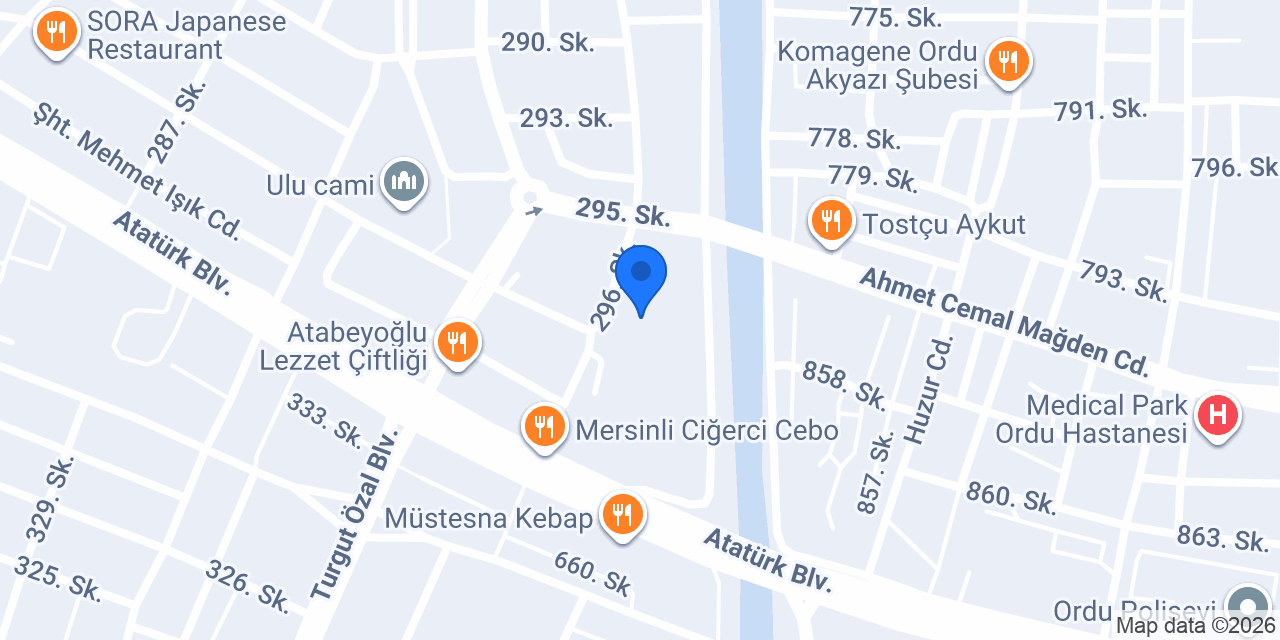 PTT Altınordu konumu