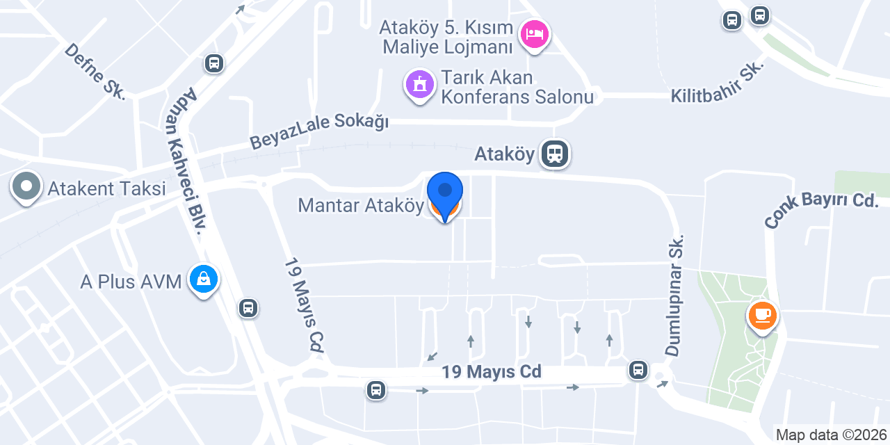 Mantar Ataköy konumu