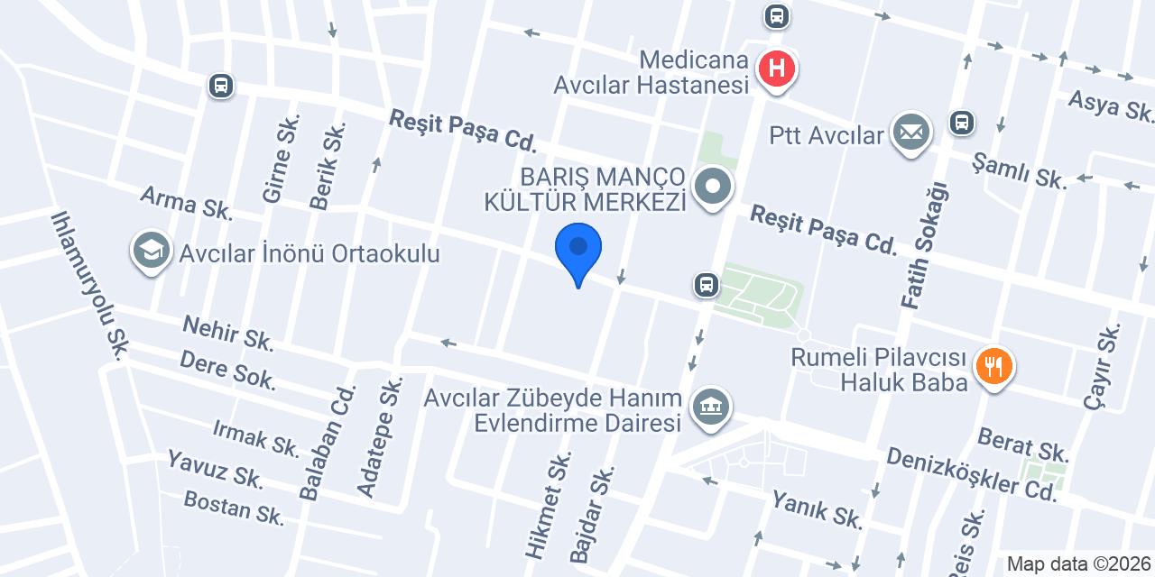 Gülen Perde konumu