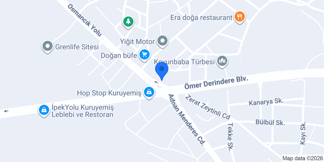 Grand Dost Hotel konumu