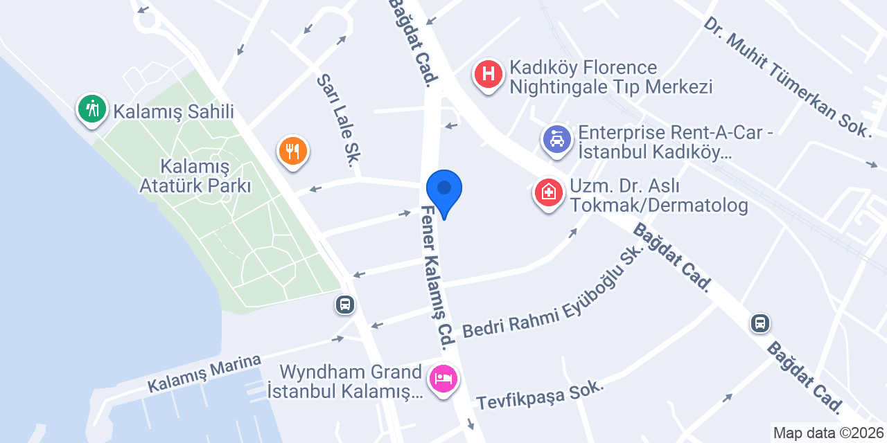 Diş Hekimi Melis Arı konumu